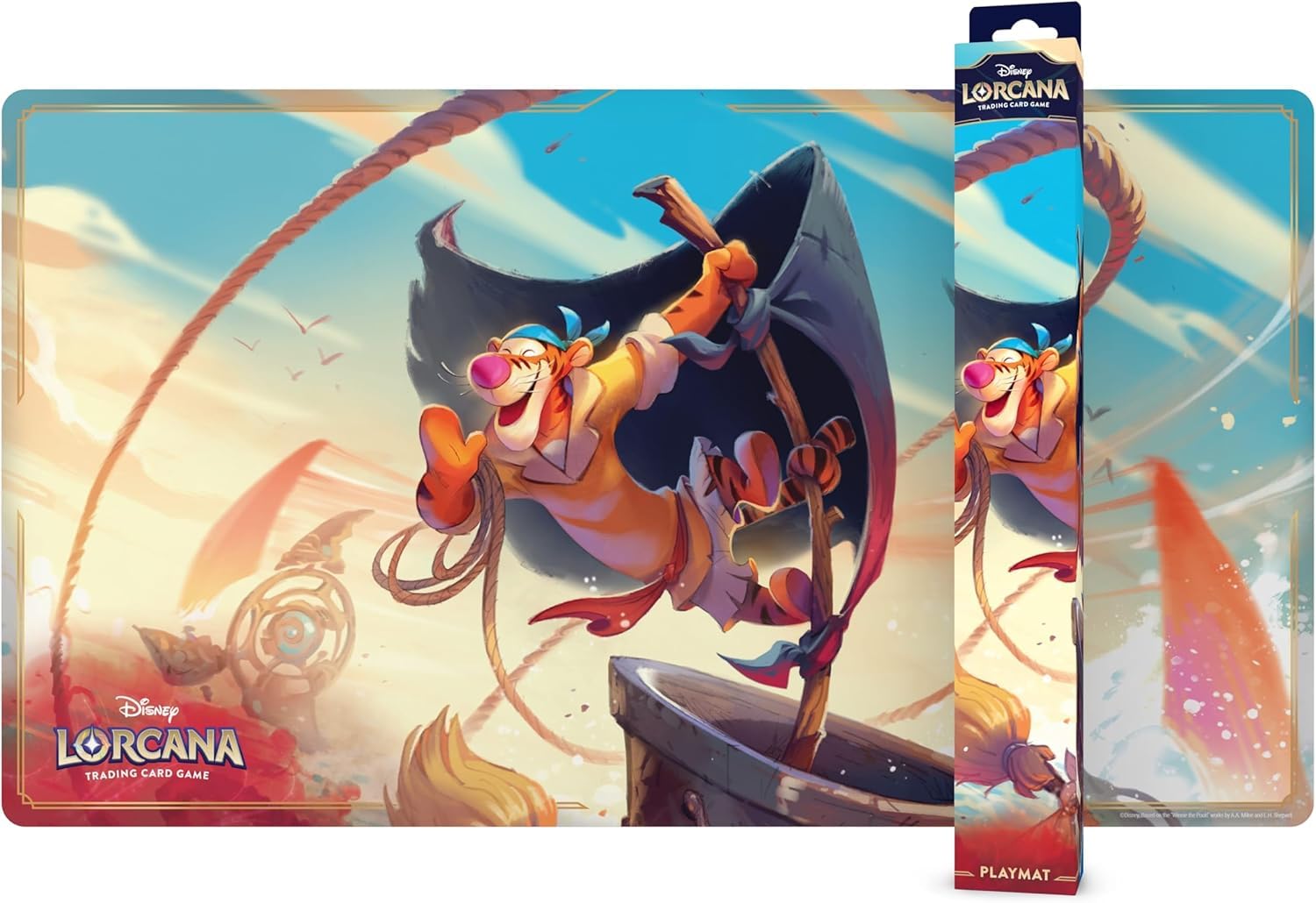 Disney Lorcana Trading Card Game: Archazias Insel - Spielmatte Tigger