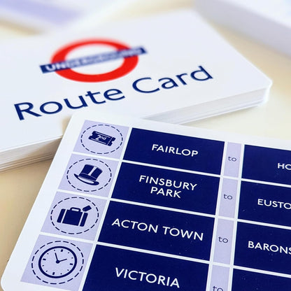 Gibsons Race The Rails Juego de Cartas TfL, Multicolor (G9025