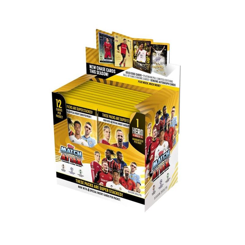 Match Attax Cards Ucl 24-25 Pack X24