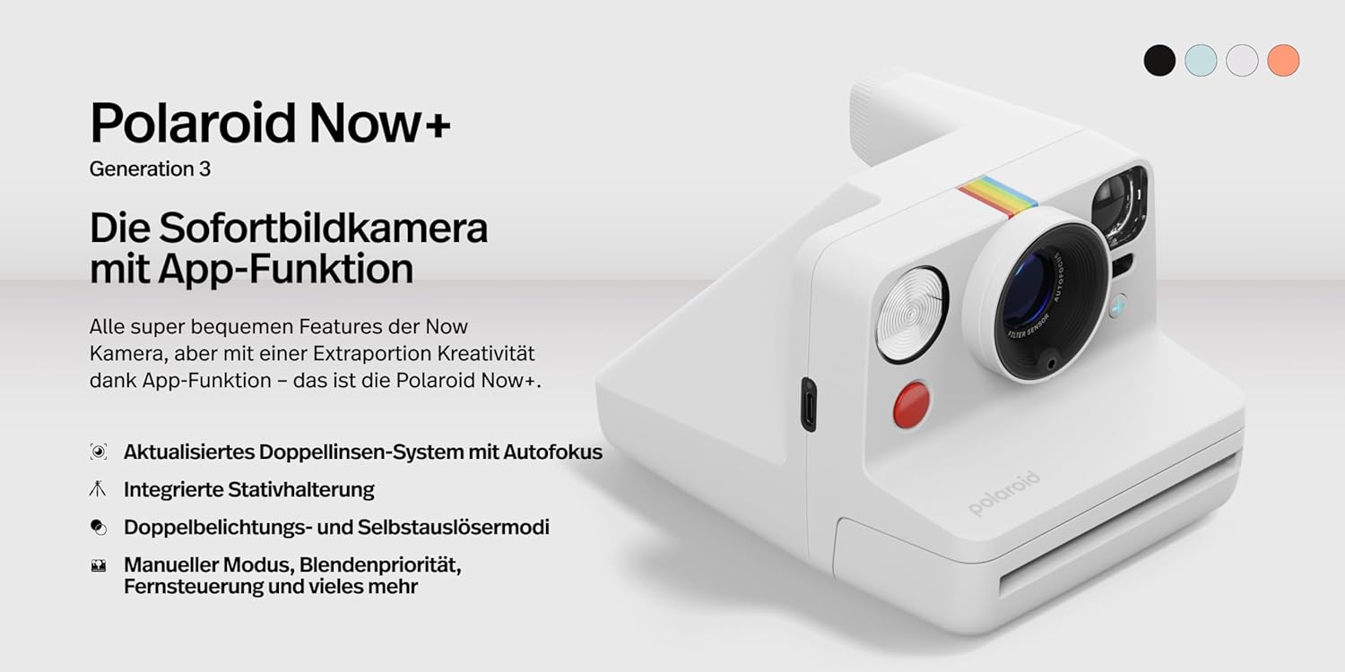Polaroid - Now+ Gen 3 White
