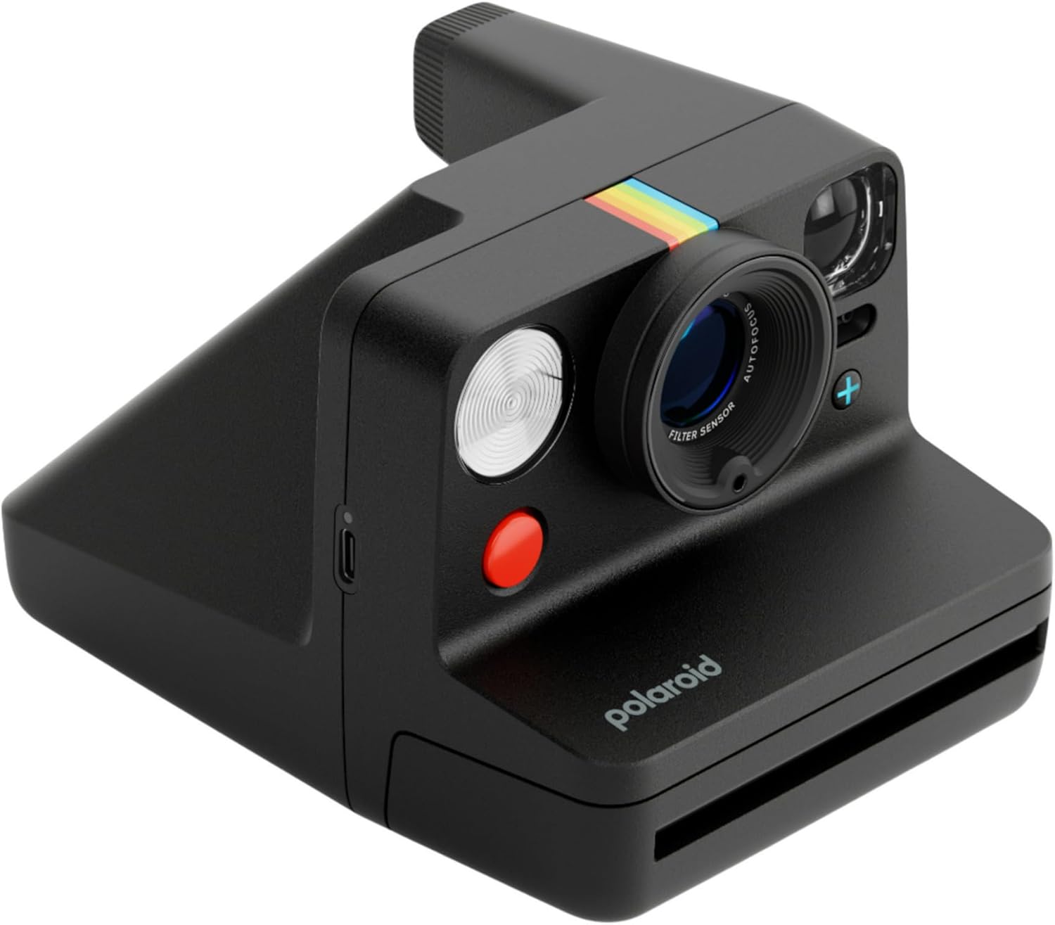 Polaroid Now+ Gen 3 Instant Camera, Black + Color Film Bundle (8 photos