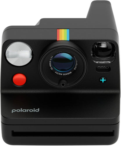 Polaroid Now+ Gen 3 Instant Camera, Black + Color Film Bundle (8 photos