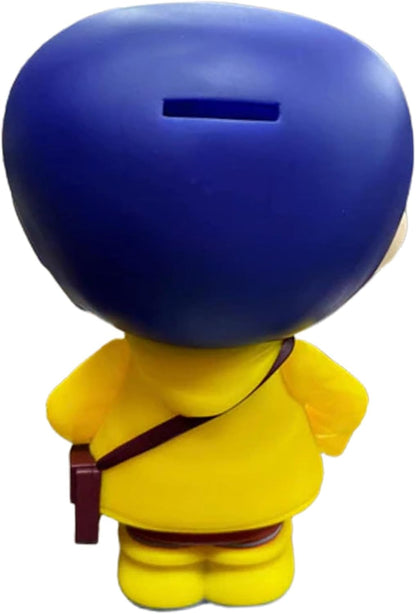 Monogram 9'' Coraline Halloween Figural Coin Bank for Children