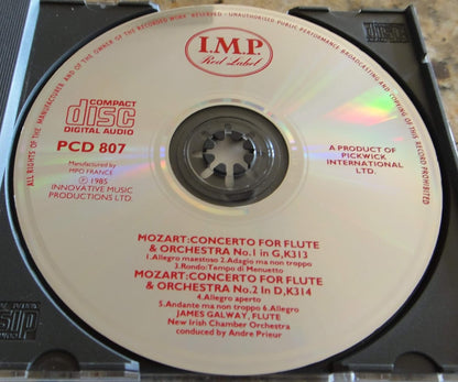 James Galway Mozart The Two Flute Concertos