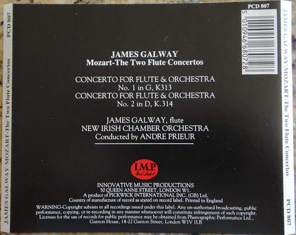 James Galway Mozart The Two Flute Concertos