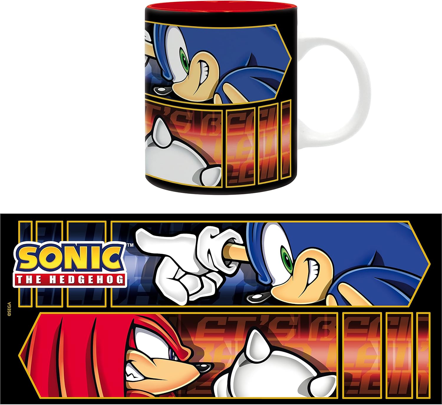 Tazza Sonic The Hedgehog Sonic & Knuckles