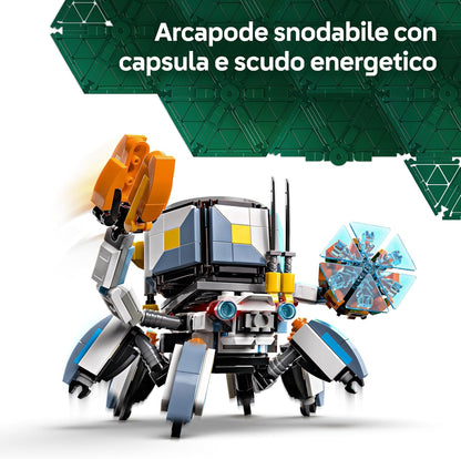 LEGO Horizon Adventures Aloy e Varl Contro Arcapode e Secodonte, Gioco d'Avventura per Bambini e Bambine da 9 Anni dal Videogioco con 2 Modellini da Costruire di Robot Giocattolo, Idea Regalo 77037