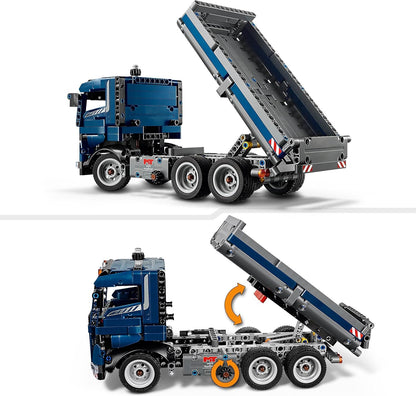 LEGO Technic Autocarro con Cassone Ribaltabile - Camion Giocattolo con Sterzo e Funzioni - Modellino da Costruire per Bambini e Bambine da 9 Anni - Divertente Idea Regalo per Compleanni e Feste 42203