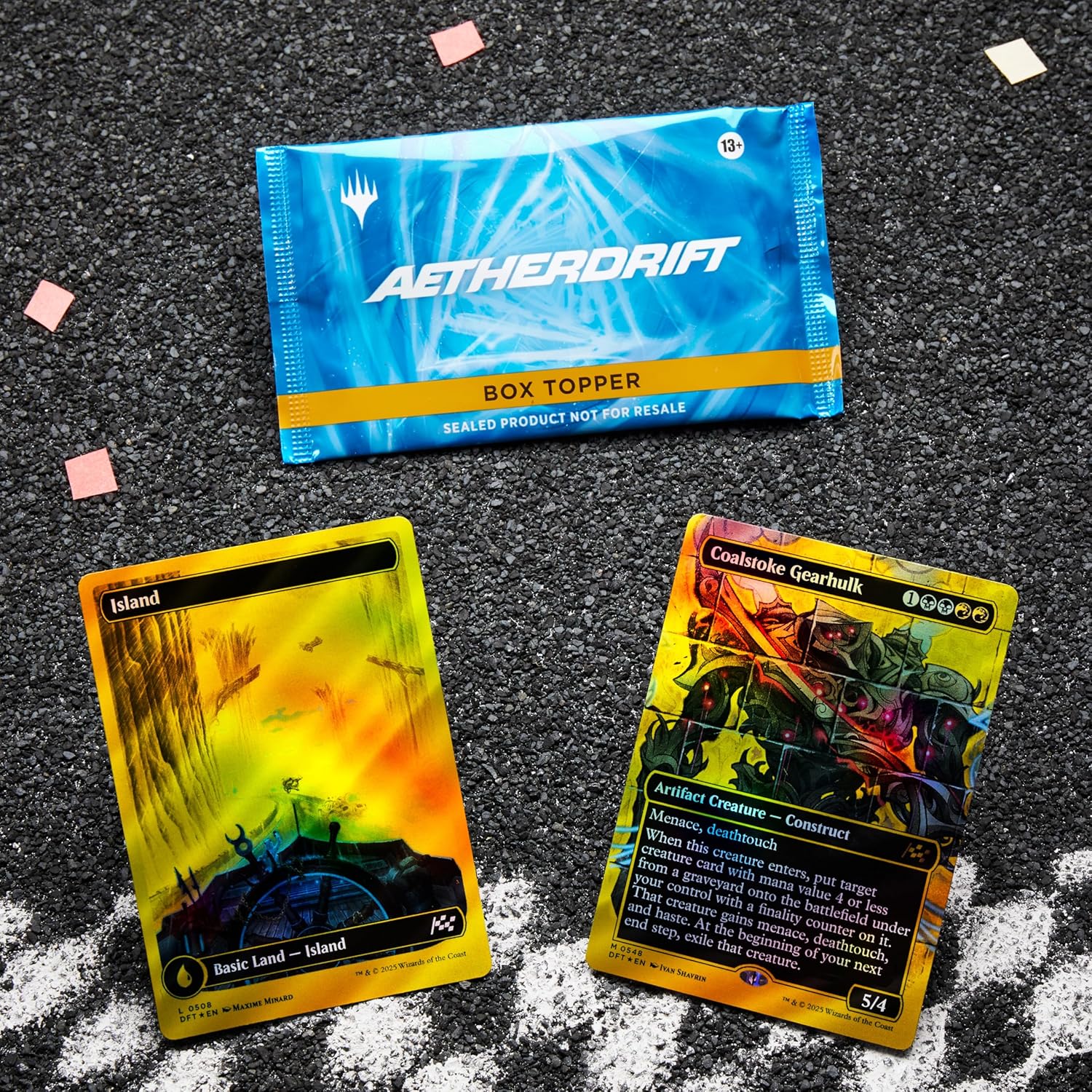 Magic: The Gathering Aetherdrift Collector Booster Box - 12 Packs (180 Magic Cards)