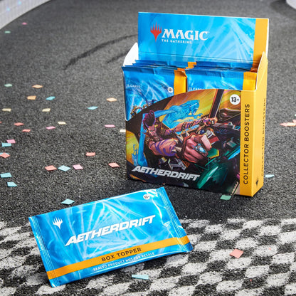 Magic: The Gathering Aetherdrift Collector Booster Box - 12 Packs (180 Magic Cards)