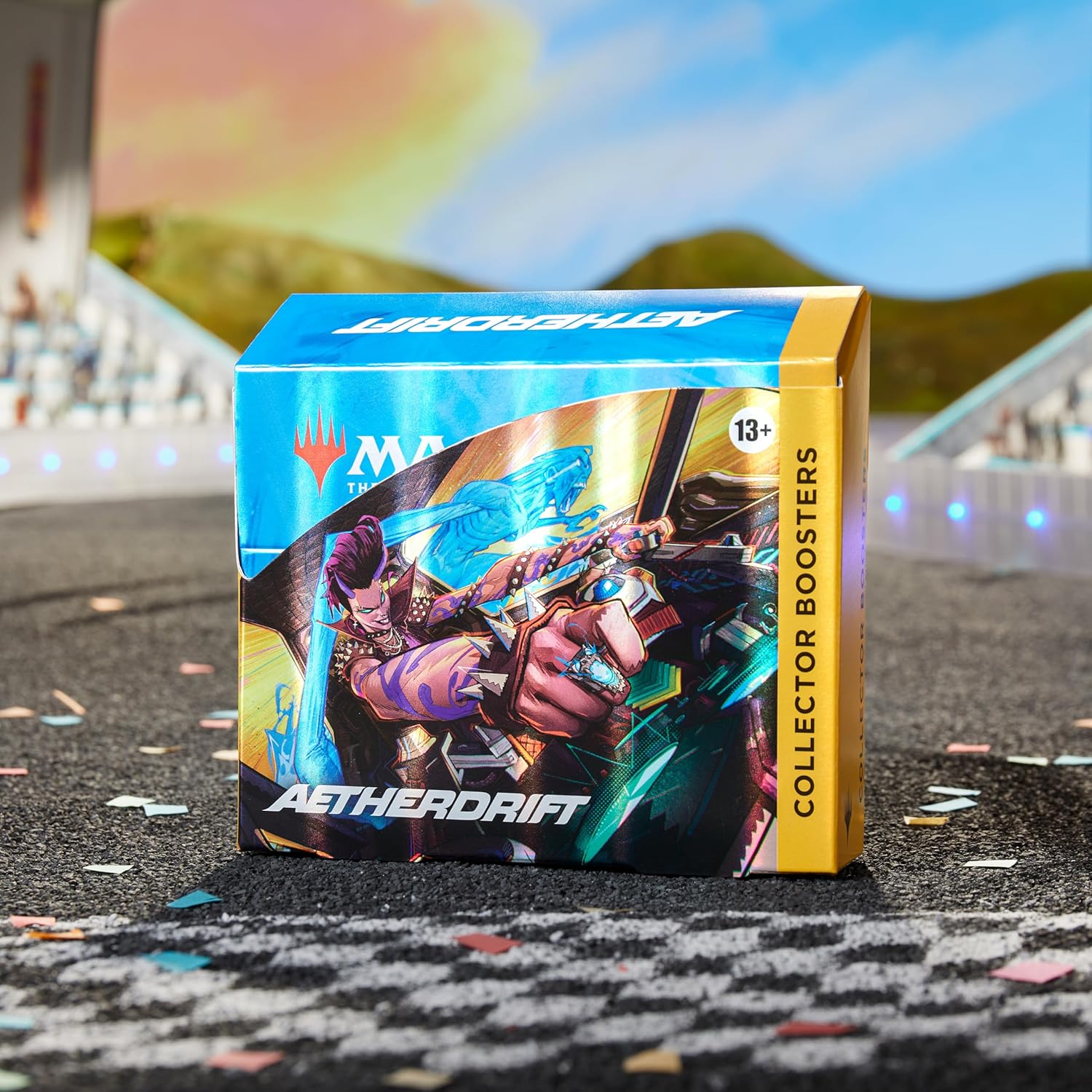Magic: The Gathering Aetherdrift Collector Booster Box - 12 Packs (180 Magic Cards)