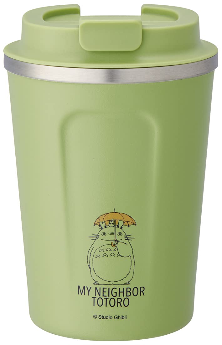 Skater STBC3F_535918 Coffee Tumbler, S, Vacuum Stainless Steel, Hot and Cold Retention, 11.8 fl oz (350 ml), My Neighbor Totoro, Ghibli, Diameter 3.6 x Height 5.4 inches (91 x 136 mm