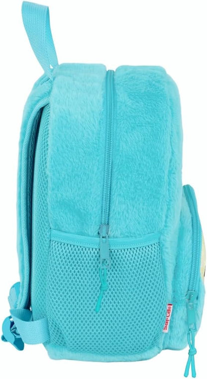 Safta Frozen – Nursery Backpack, Adaptable to Cart, Easy Cleaning, Ideal for Children of Different Ages, Comfortable and Versatile, Quality and Resistance, 22 x 10 x 27 cm, blue turquoise, M, Casual