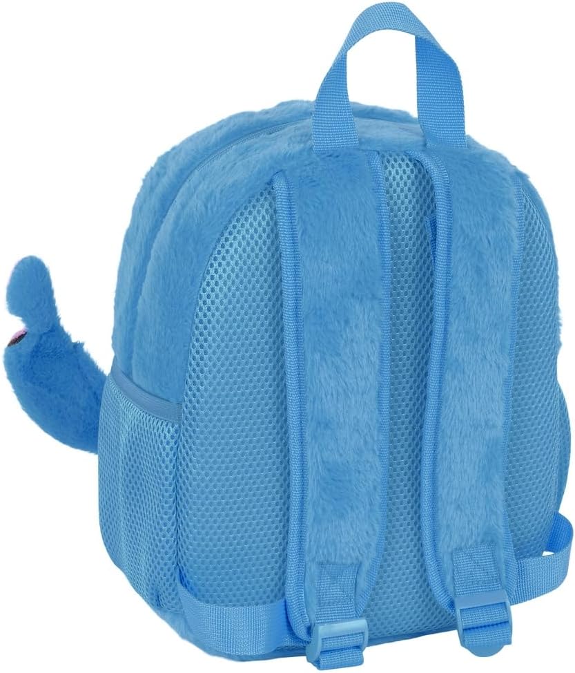 STITCH – Nursery Backpack, Adaptable to Cart, Easy Cleaning, Ideal for Children of Different Ages, Comfortable and Versatile, Quality and Resistance, 22 x 10 x 27 cm, indigo blue, M, Casual