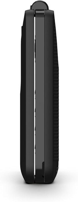 emporiaTALKglam Senior Phone, Contract-Free, Foldable mobile phone, Easy to use, Mobile Phone with Emergency Button, 2.4-Inch Display, Black