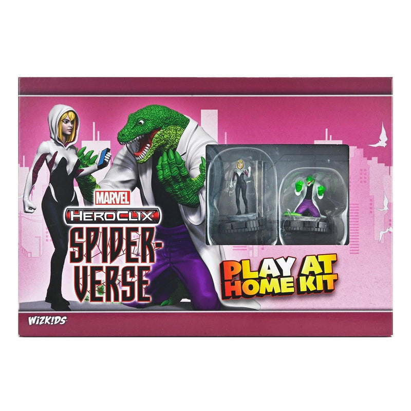 WizKids Marvel HeroClix: Spider-Verse Play at Home Kit Plastic Spider-Verse Play at Home Kit