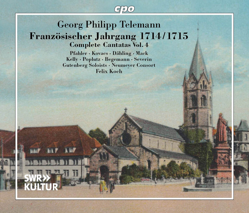 Georg Philipp Telemann: Französischer Jahrgang 1714/1715: Complete Cantatas - Volume 4