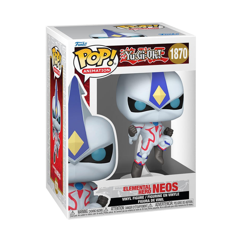 Funko Pop! Animation: Yu-Gi-Oh! - E-Hero Neos - Figura de Vinilo Coleccionable - Idea de Regalo - Mercancia Oficial - Juguetes para Niños y Adultos - Anime Fans - Muñeco para Coleccionistas