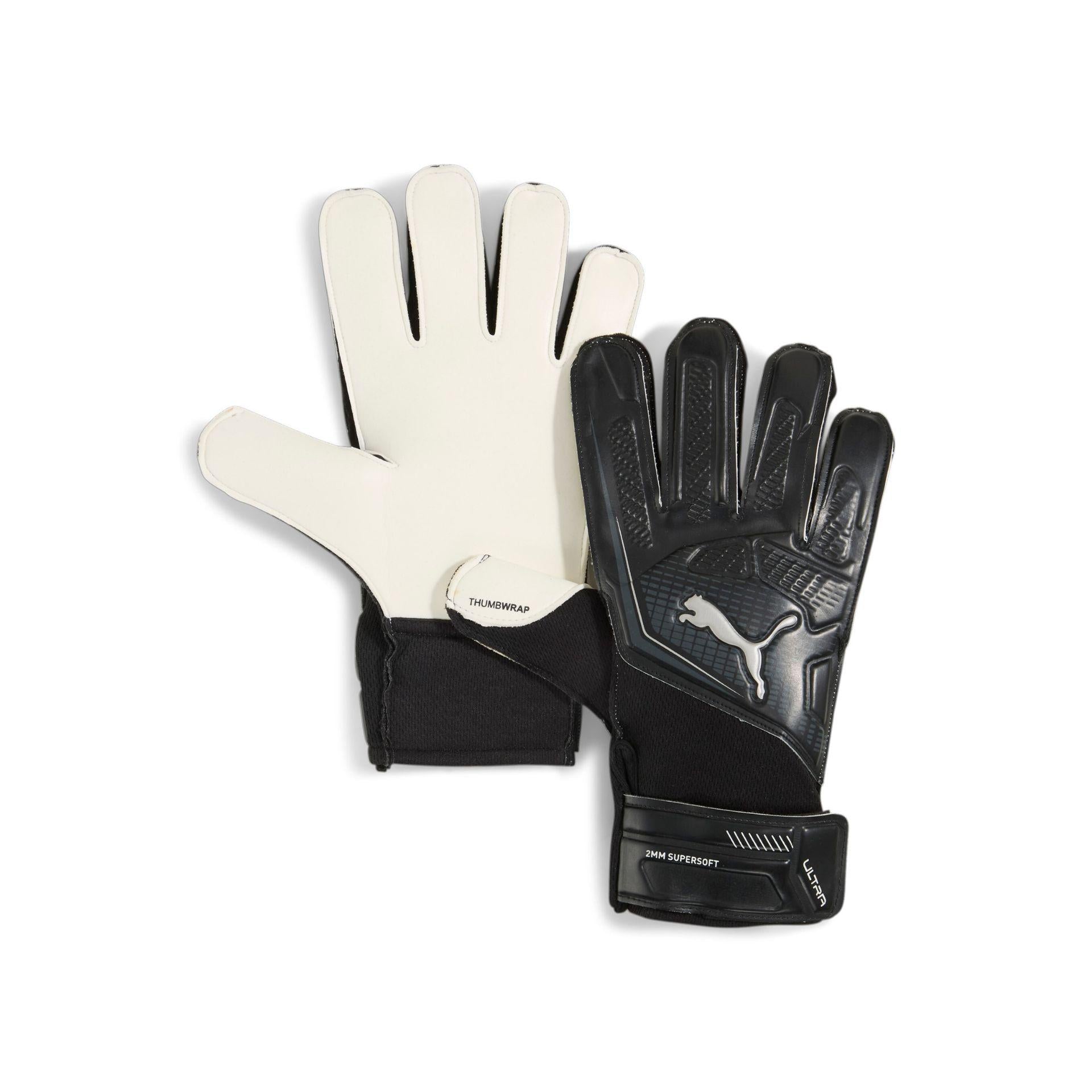 Puma Ultra Play GK Gloves 4 Black/Silver 4 Black/Silver