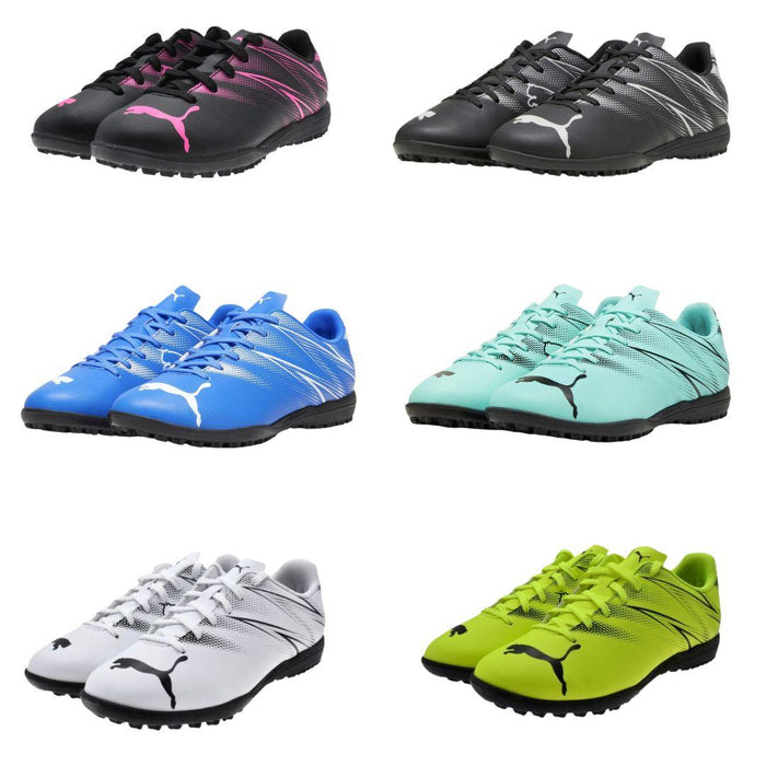Puma Attacanto Junior TT (Astro Turf) Football Boots 4 Black/Pink 4 Black/Pink