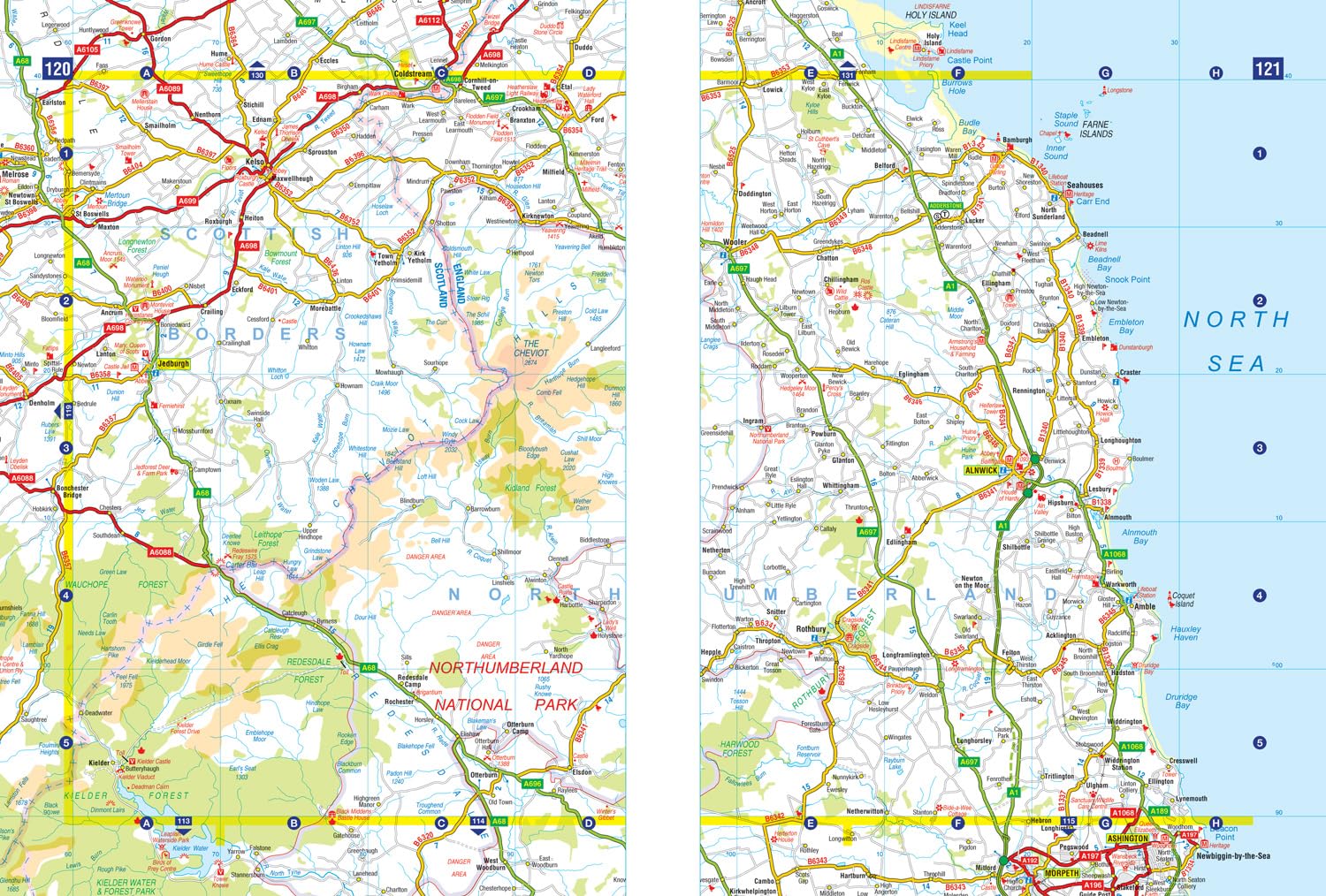 Great Britain A-Z Handy Road Atlas 2026 (A5 Spiral)