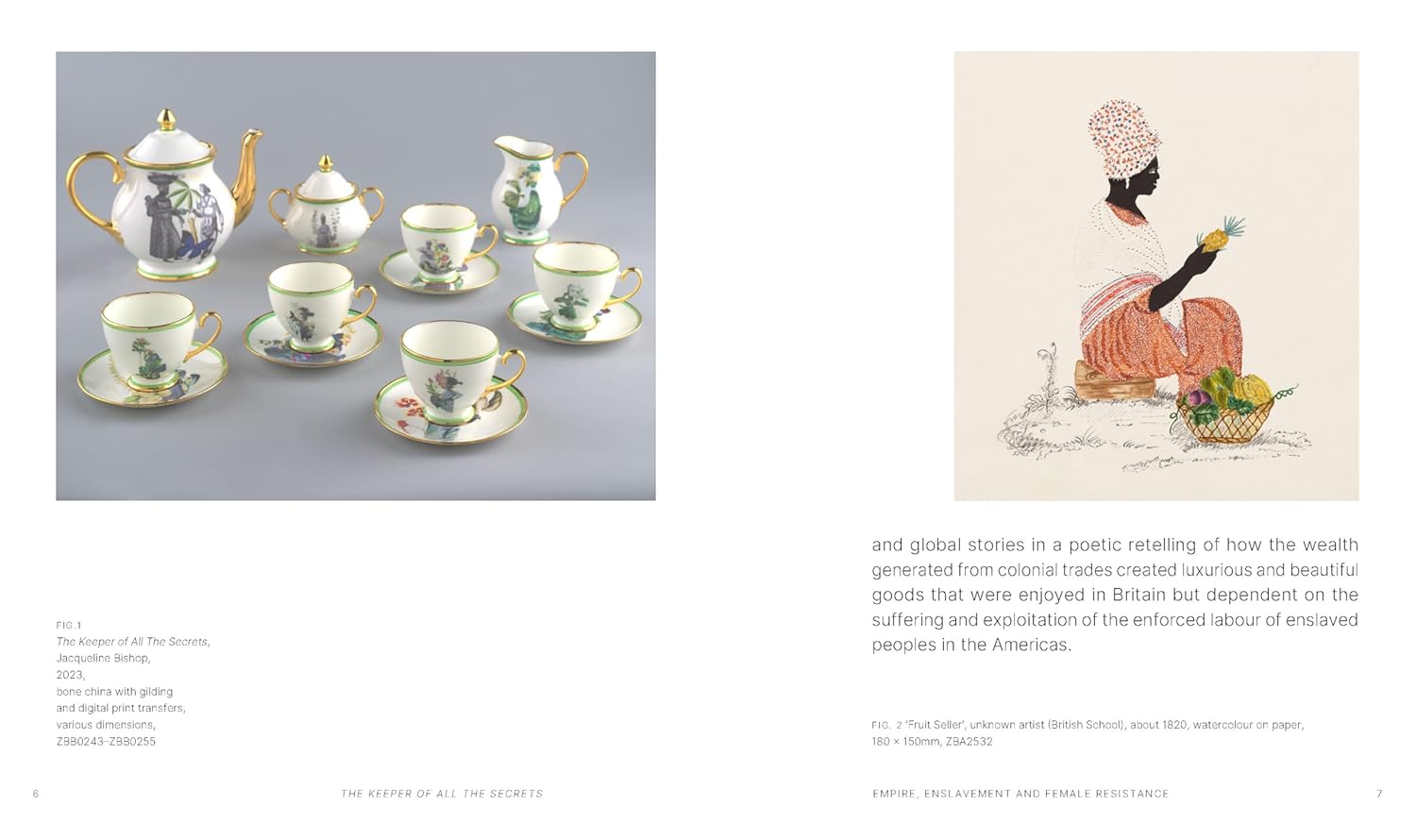 The Keeper of All the Secrets: Ceramic Art, Botanicals and the Caribbean Market Woman (Spotlight series