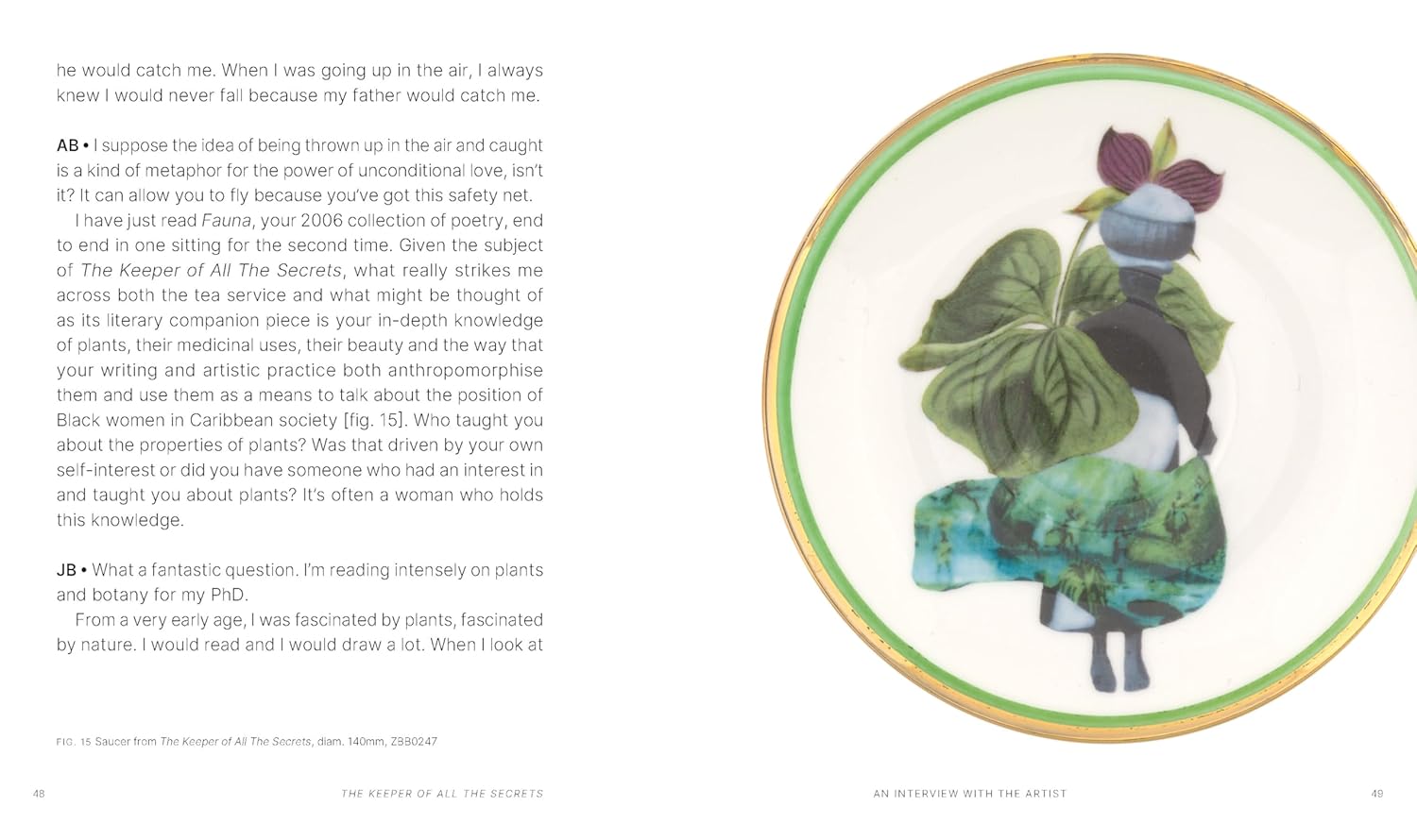 The Keeper of All the Secrets: Ceramic Art, Botanicals and the Caribbean Market Woman (Spotlight series