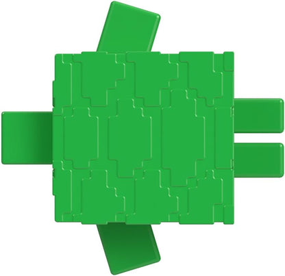 Mattel Minecraft Vanilla actiefiguur schildpad, 8,3 cm, voor kinderen vanaf 6 jaar