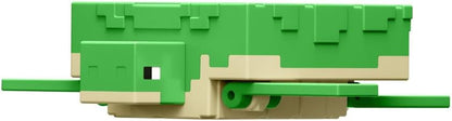 Mattel Minecraft Vanilla actiefiguur schildpad, 8,3 cm, voor kinderen vanaf 6 jaar