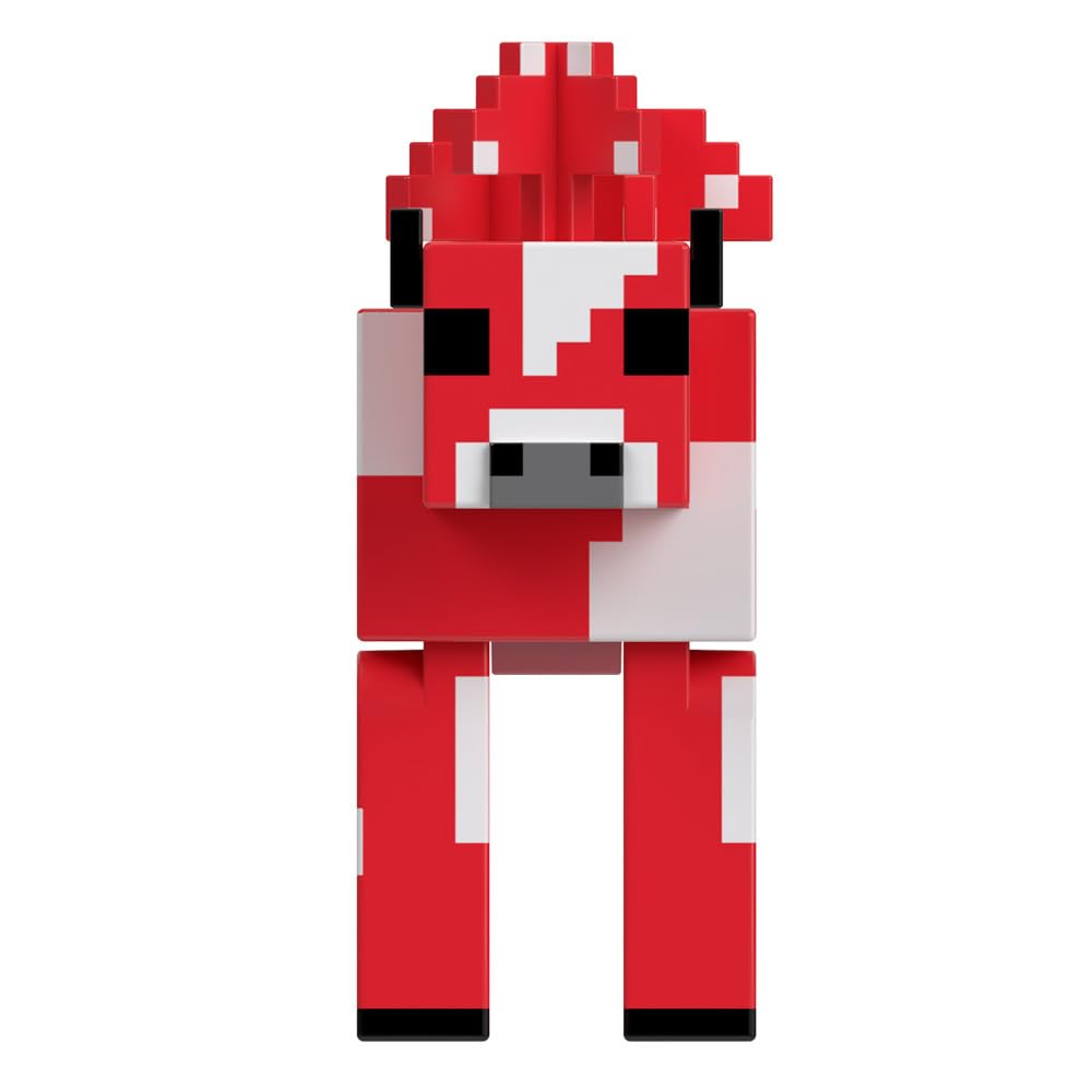 Mattel Minecraft Vanilla actiefiguur paddenstoel, 8,3 cm, voor kinderen vanaf 6 jaar