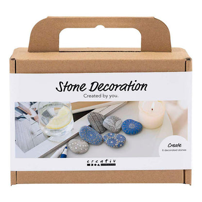 Mini Hobby Set Stone Decoration Blue