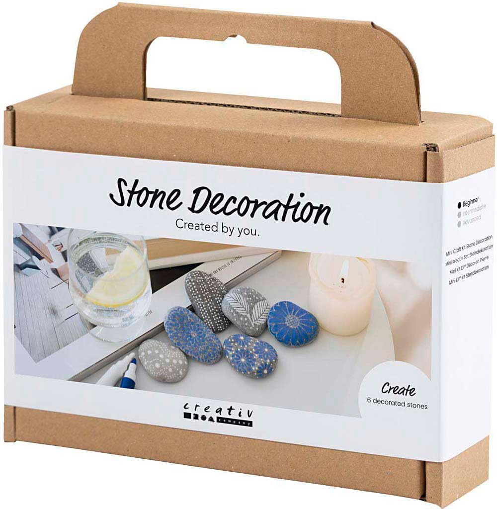 Mini Hobby Set Stone Decoration Blue