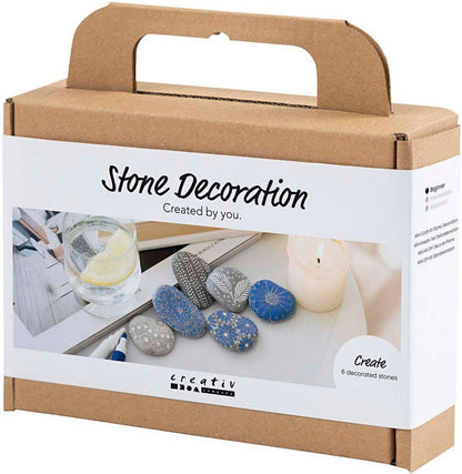 Mini Hobby Set Stone Decoration Blue