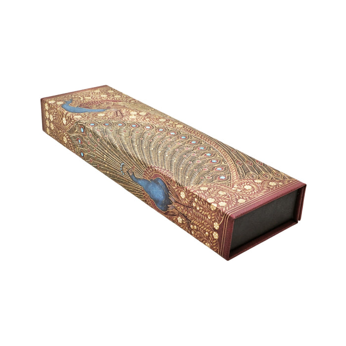 Hafiz’s Peacocks (Sangorski & Sutcliffe) Pencil Case (Wrap Closure