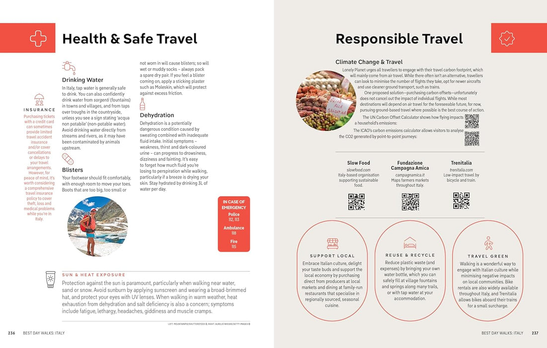 Lonely Planet Best Day Walks Italy (Hiking Guide