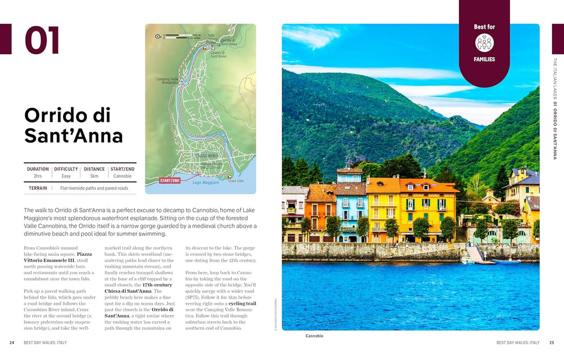 Lonely Planet Best Day Walks Italy (Hiking Guide