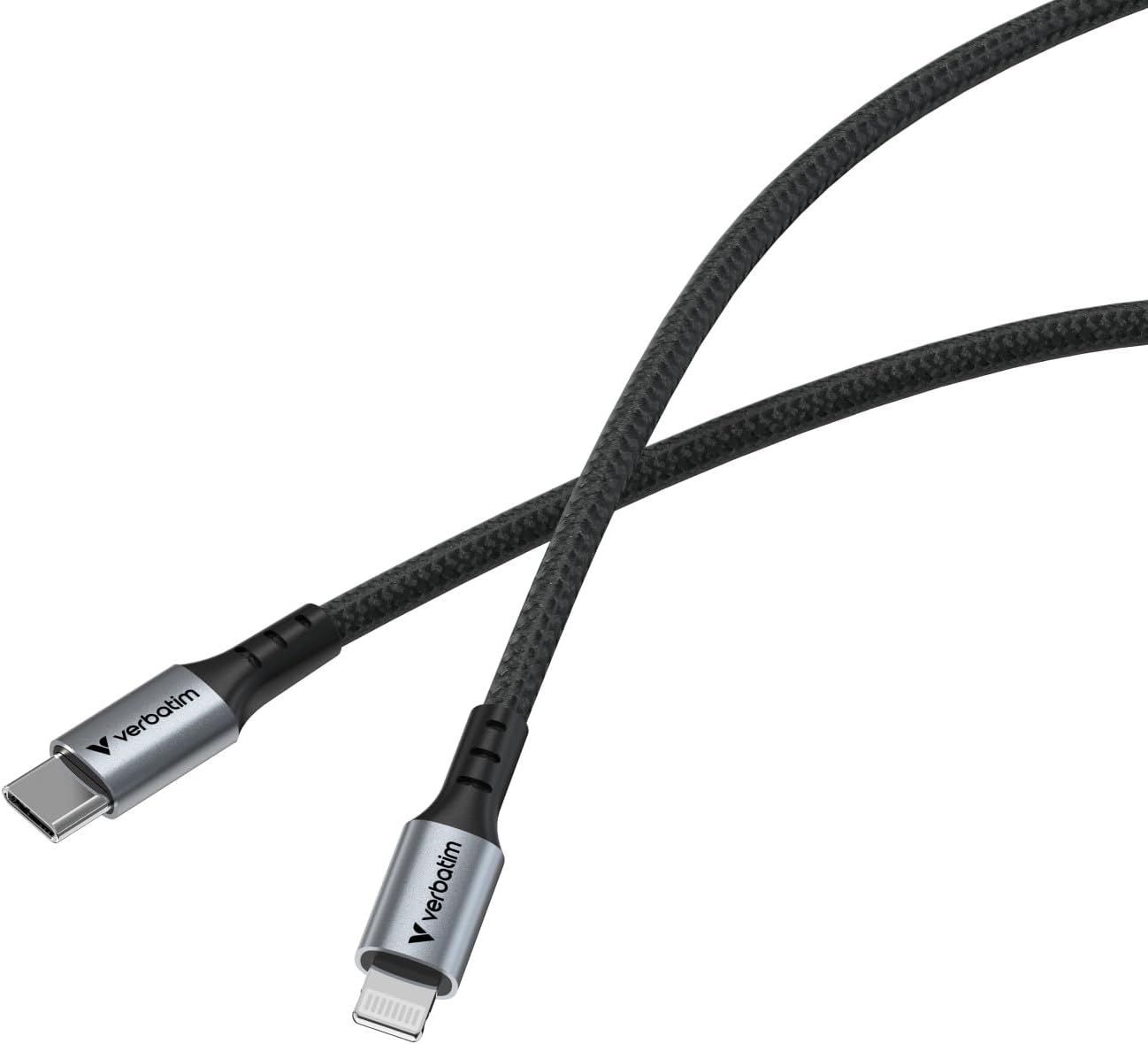 Verbatim LIGHTNING-USB C CABLE 1.2M - Kabel - Digital/Daten (31844