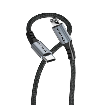 Verbatim LIGHTNING-USB C CABLE 1.2M - Kabel - Digital/Daten (31844
