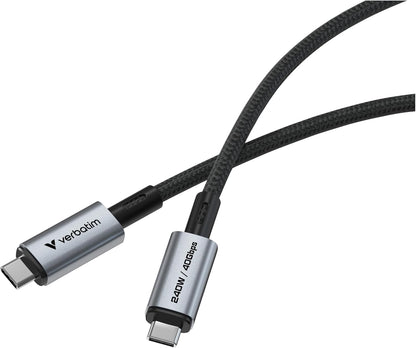Verbatim USB TYPE-C CONN DISP 1.2M 240W - Digital/Daten (31847
