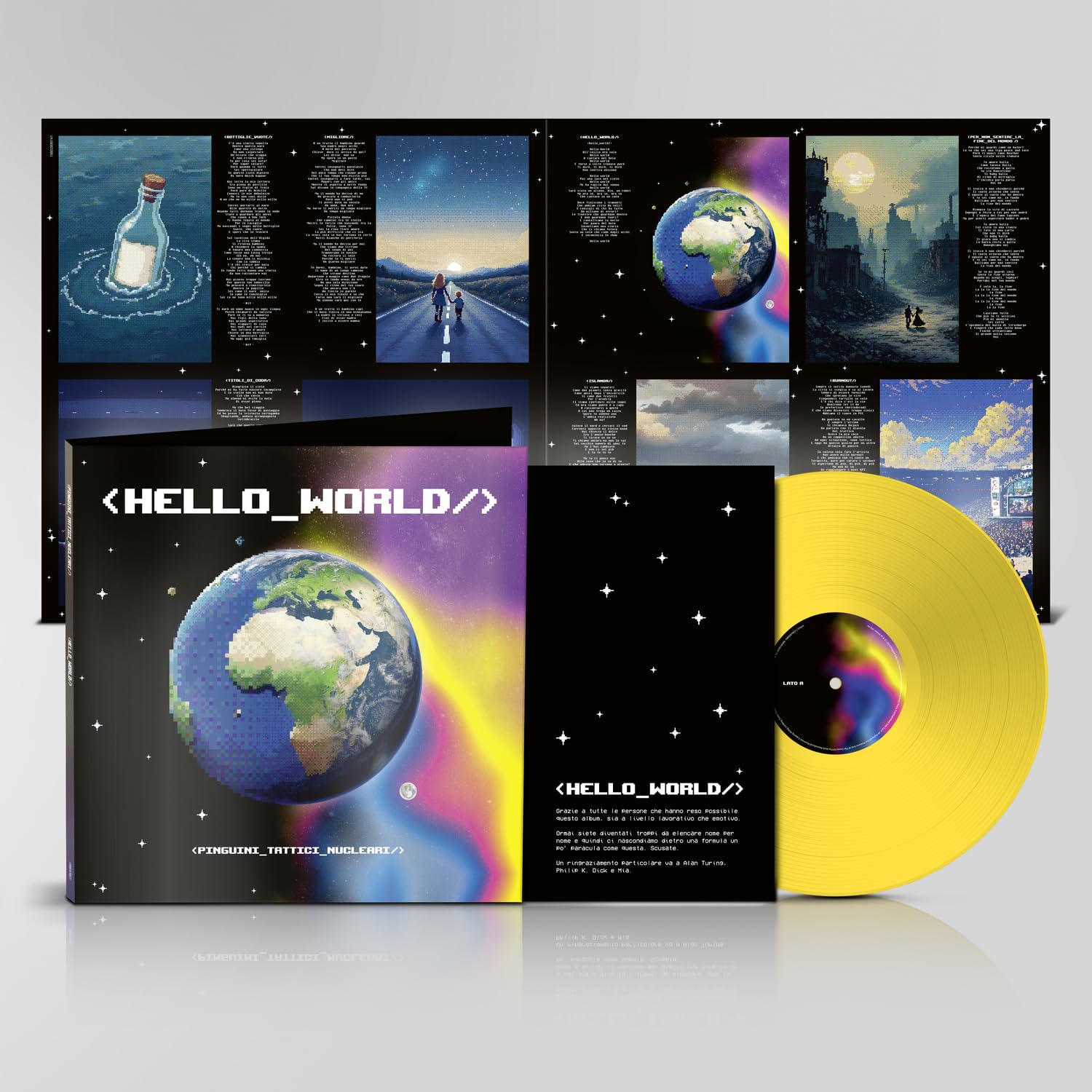 Hello World - Jaune Soleil