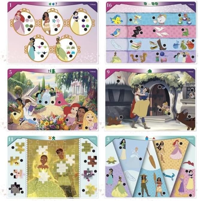 Clementoni - Clementoni Disney Prinses Quizzy Reisspel