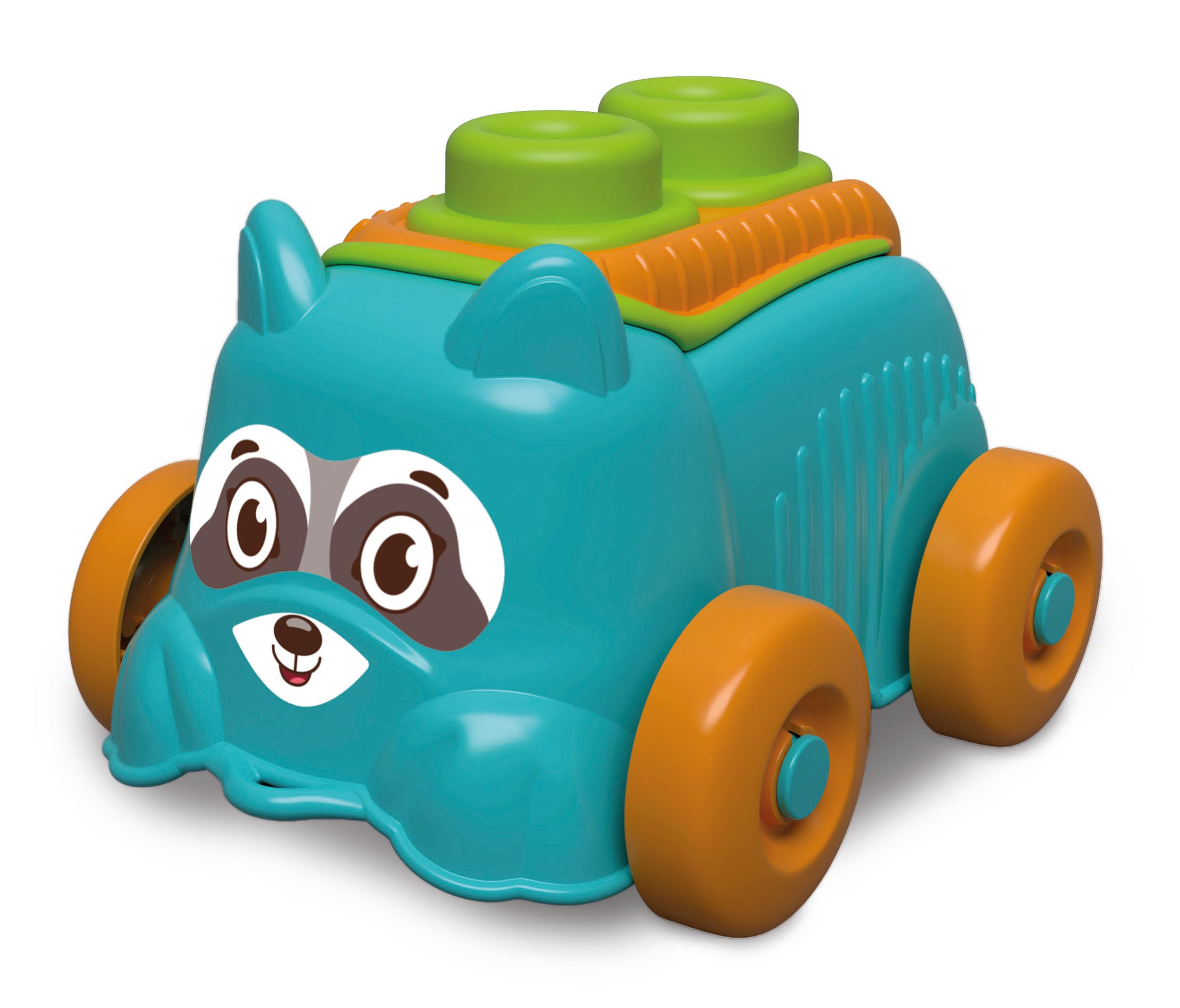 Clementoni - Clementoni Baby - Clemmy Sensory Puppy Blauw met Soft Blokken 5dlg.