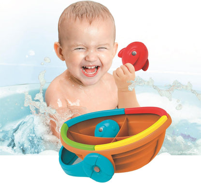 Clementoni - 17513 - Colour Fishing - Early Years , Infant, Activity Toys For 1 Year Olds, Floating Bath Toy For Kids, Made In Italy