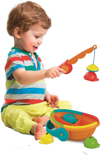 Clementoni - 17513 - Colour Fishing - Early Years , Infant, Activity Toys For 1 Year Olds, Floating Bath Toy For Kids, Made In Italy