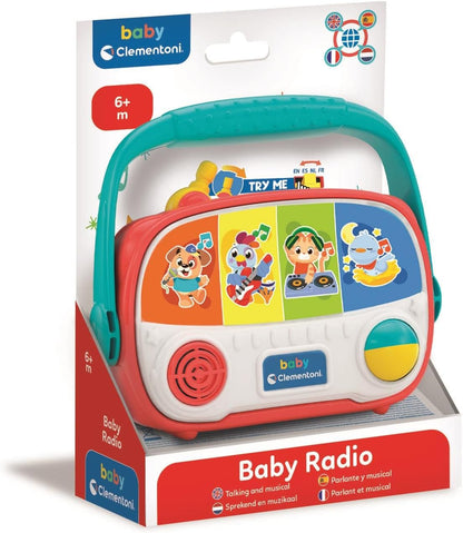 Clementoni - Clementoni Baby Sprekende en Muzikale Radio