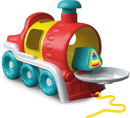 Clementoni - Clementoni Baby - Disney Vormenstoof Mickey Mouse Trein 5dlg.