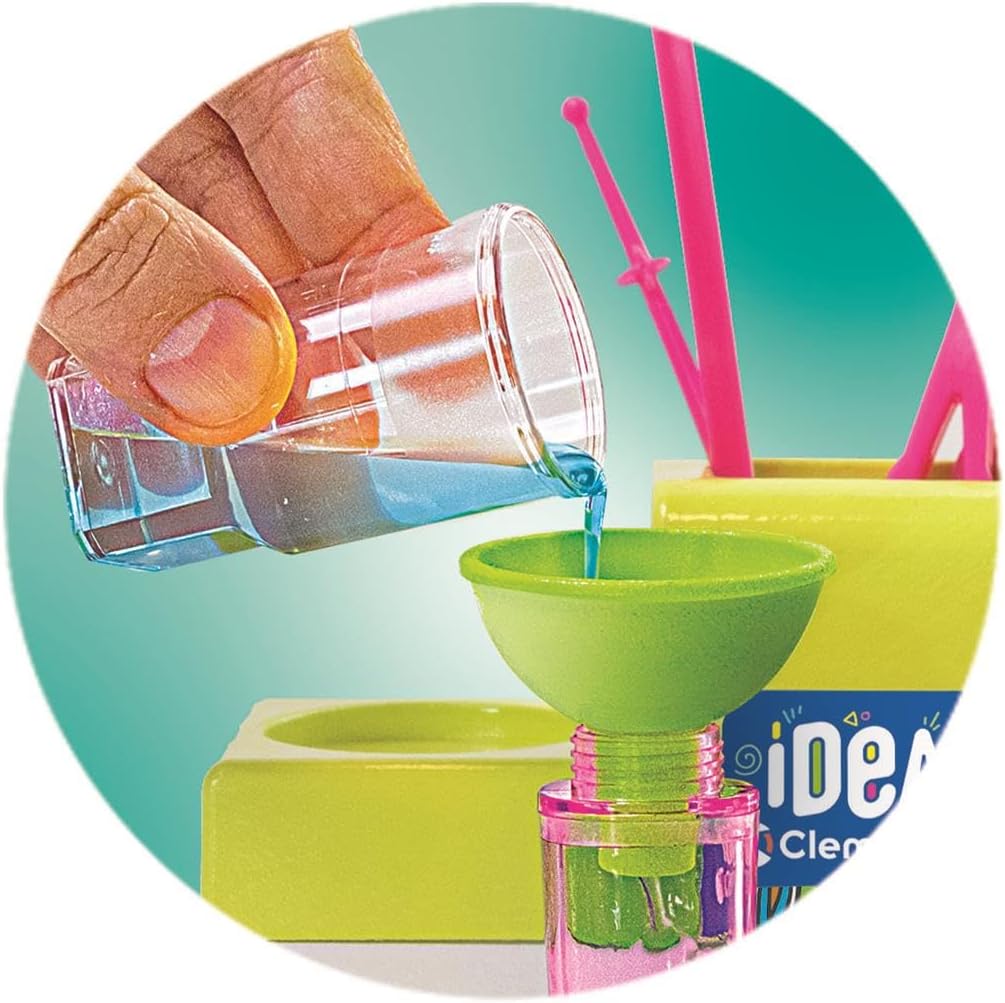 Clementoni Idea 18860 Markeerstiften voor in de werkplaats met meer dan 50 accessoires, creatief speelgoed, knutselset, gepersonaliseerde pen, cadeauset voor kinderen vanaf 6 jaar