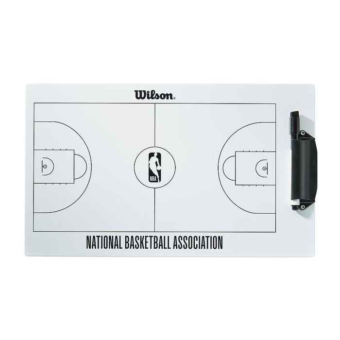 Wilson Dry Erase Basketball Coach Board White White