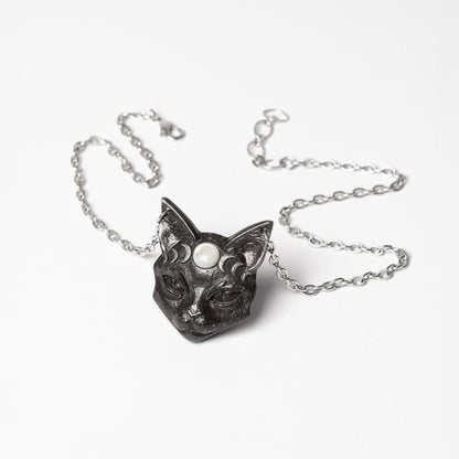 Alchemy: Mystic Moon Cat Pendant