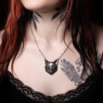 Alchemy: Mystic Moon Cat Pendant